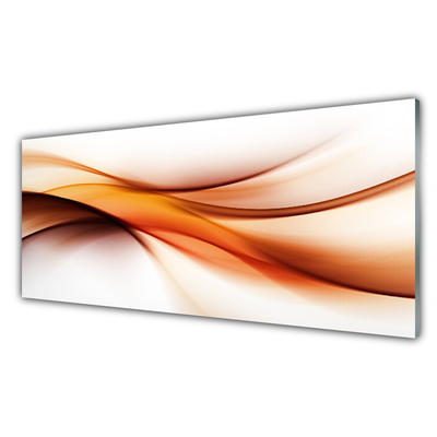 Plexiglas tavla Abstrakt grafik vågor