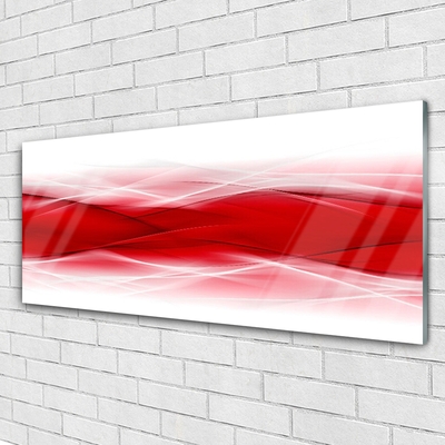 Tavla plexiglas Abstrakt vågkonst