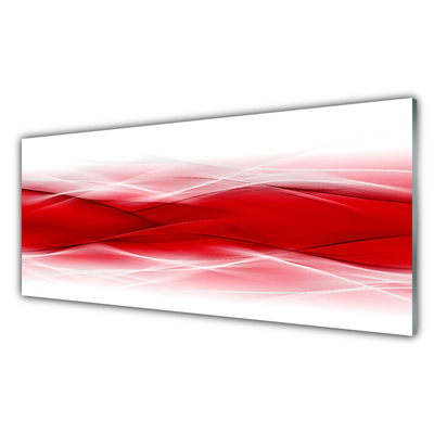 Tavla plexiglas Abstrakt vågkonst