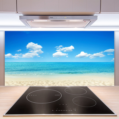Stänkpanel Havsblå himmel