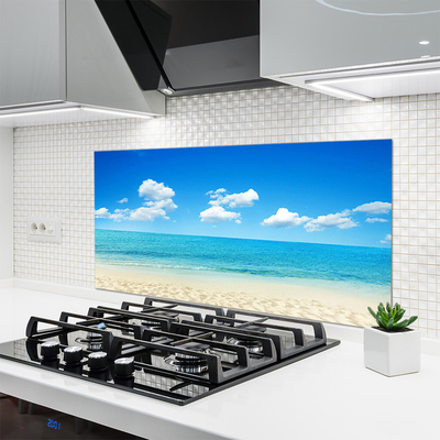 Stänkpanel Havsblå himmel