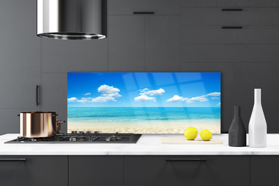 Stänkpanel Havsblå himmel