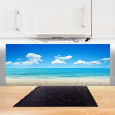 Stänkpanel Havsblå himmel