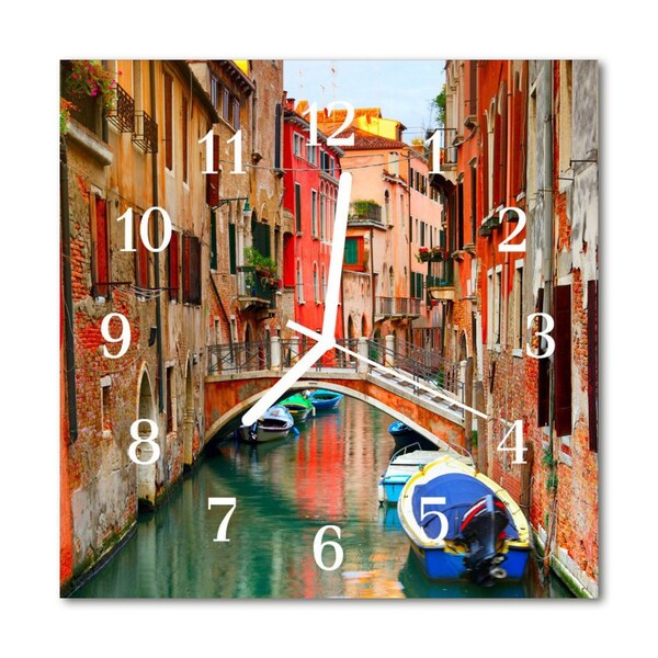 Fyrkantig glasklocka Venedig