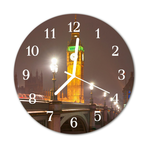 Rund glasklocka Big Ben