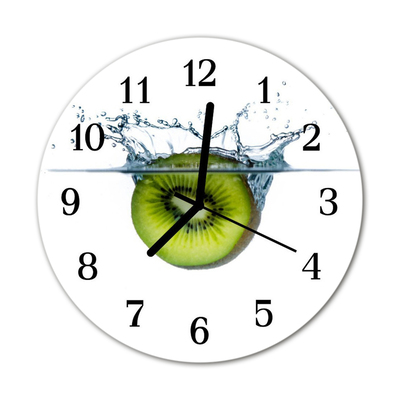 Rund glasklocka Kiwi