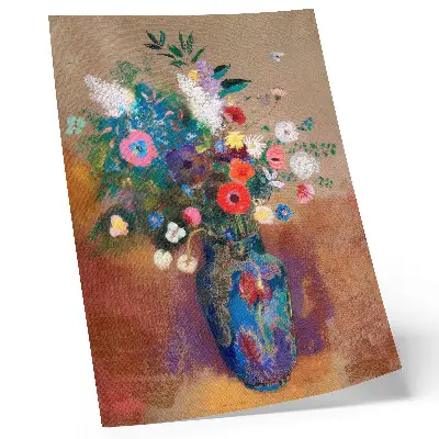 Affisch blombukett från 1900–1905 av Odilon Redon