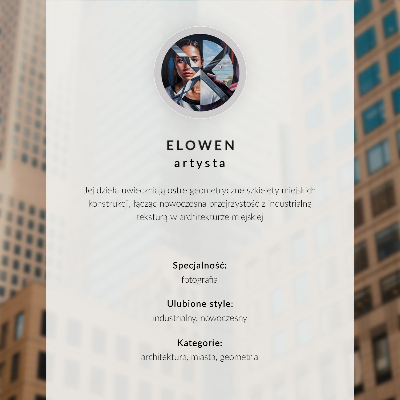 Hållbar väggposter Modern skyskrapa, symmetri, elegans