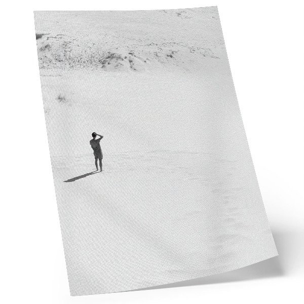 Affisch Minimalism ensamhet utrymme fred.