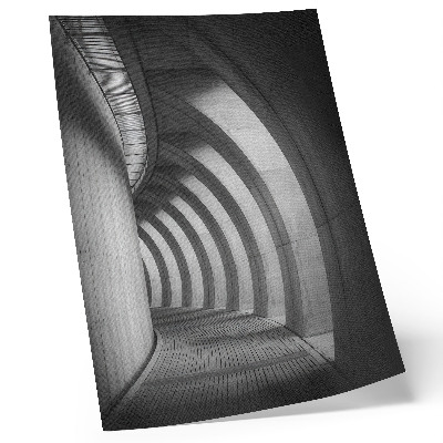 Poster Futuristisk svartvit elegans i rymden
