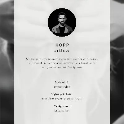 Svartvit väggposter med fredstecken minimalistisk och elegant design