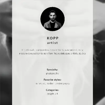 Svartvit väggposter med fredstecken minimalistisk och elegant design