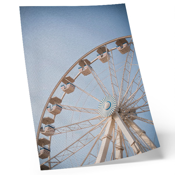 Poster En cirkel mot himlen, elegans, harmoni, enkelhet