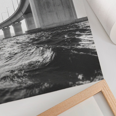 Affisch Minimalism broarkitektur modernitet