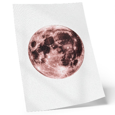 Poster Dominans av varma nyanser, detaljer om månen