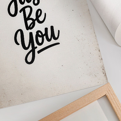 Affisch Minimalism, elegans, motivation, svartvit kontrast