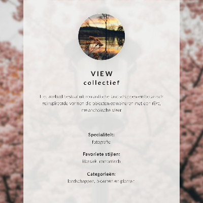 Hållbar väggposter Fina blommor minimalism elegans subtilitet