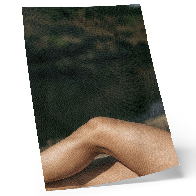 Hållbar väggposter Minimalistisk skönhet i en naturlig miljö