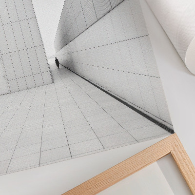 Poster Minimalistisk geometrisk arkitektur