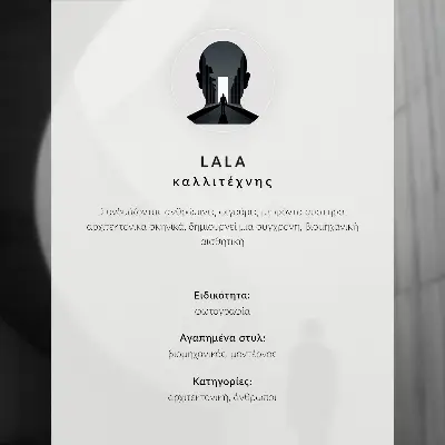 Affisch minimalistisk tunnel med skuggor, linjer och perspektiv
