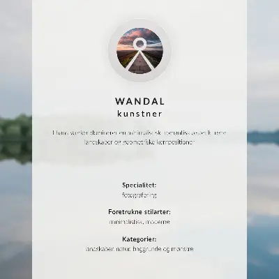 Hållbar väggposter minimalistiskt motiv av havsvågor vid stranden