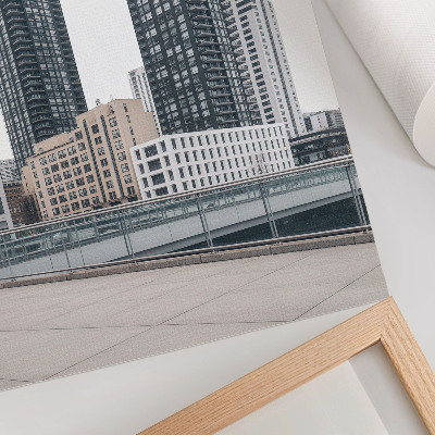 Poster Moderna skyskrapor, renlighet i minimalism