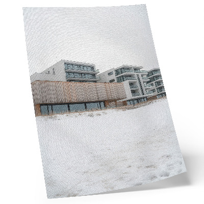 Affisch Moderna byggnader minimalistisk arkitektur