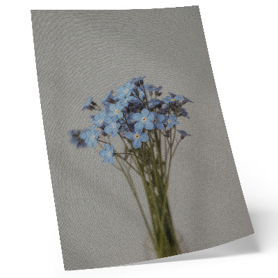 Poster En unik blomkomposition för en modern inredning