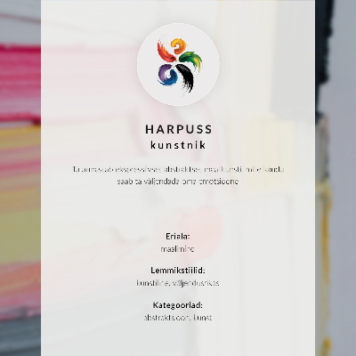 Poster Abstrakta färgränder dynamisk textur