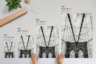 Hållbar väggposter En rå struktur full av symmetri och linjer