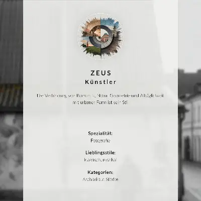 Affisch med motiv av färgglada hus i ett vinterlandskap