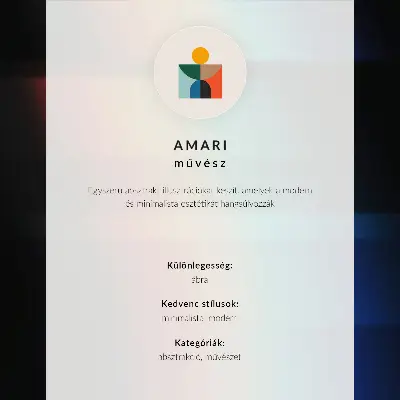 Dekorativ väggaffisch med motiv av röd cirkel och svart penseldrag