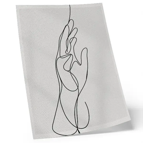 Poster minimalistisk handlinje med modern elegans