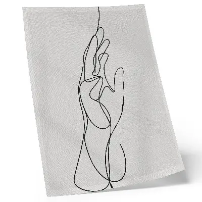 Poster minimalistisk handlinje med modern elegans