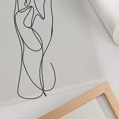 Poster Minimalistisk handlinje elegans modernitet