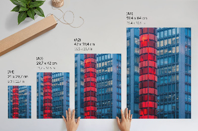 Affisch Modern arkitektur, urban atmosfär, rymlighet