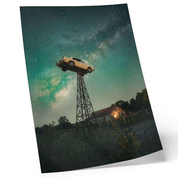 Poster Spektakulär skycar på tornet