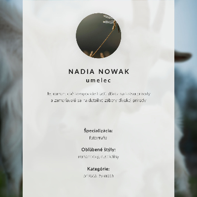 Affisch Boskap i snön: kontrasten mellan djur och natur