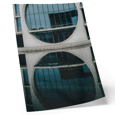 Affisch Modern arkitektur glasreflektion av byggnaden