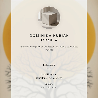 Poster Minimalistisk träd stark kontrast harmonisk komposition