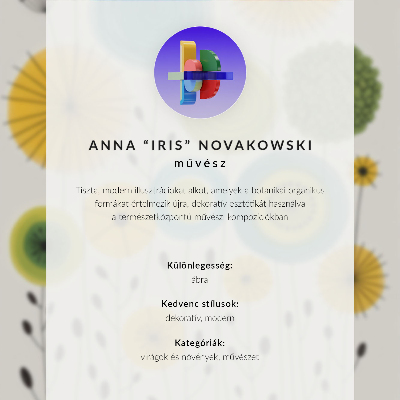 Affisch Pastellfärgade maskrosor, modern stil, delikat