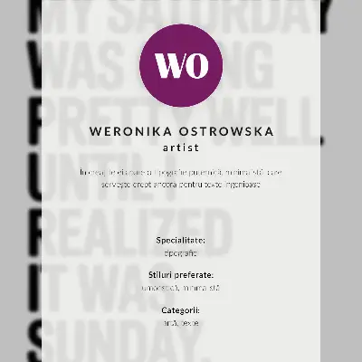 Dekorativ väggaffisch med typografi i hög kontrast och humoristiskt budskap