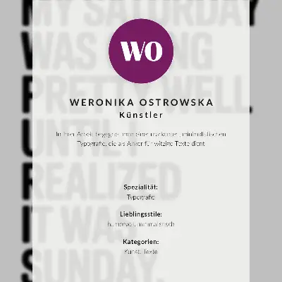 Dekorativ väggaffisch med typografi i hög kontrast och humoristiskt budskap