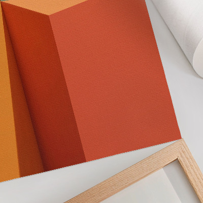 Hållbar väggposter Geometrisk arkitektur färger harmoni utrymme
