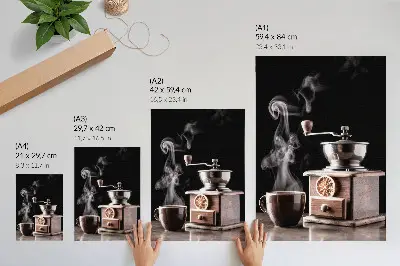 Poster atmosfäriskt motiv med mörk färgpalett