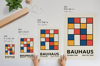 Poster Geometriska former i minimalistisk stil