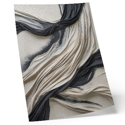 Poster Böljande tyg böljar modern elegans