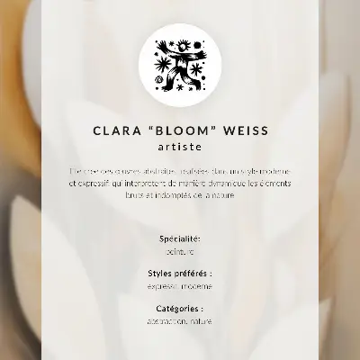 Affisch eleganta blad med enkelhet och färgharmoni