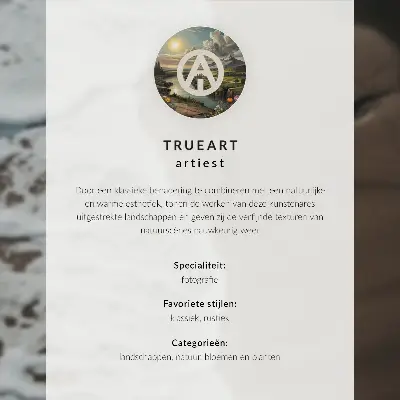 Hållbar väggposter färgglada träd vid sjön med höststämning