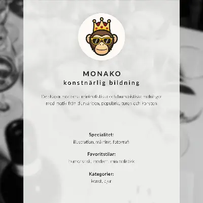 Dekorativ väggaffisch med motiv av en söt hund i dynamiska färger och djärva kontraster